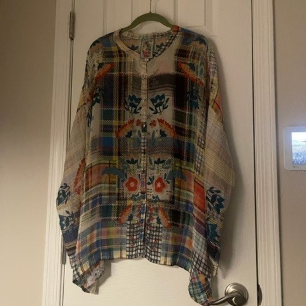 Johnny Was Rayon Tunic XL